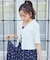 花柄シアーポップコーンキャミワンピース