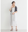 花柄シアーポップコーンキャミワンピース