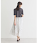 花柄シアーポップコーンキャミワンピース