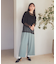 シアーレイヤードパンツ