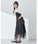 フロントボタンビスチェ
