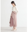 チュールドッキングイレヘムスカート