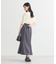フロントジップマーメイドスカート