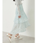 花柄フィッシュテールスカート