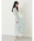 花柄フィッシュテールスカート