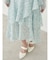 花柄フィッシュテールスカート