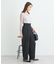 ハイウエストワイドパンツ
