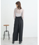 ハイウエストワイドパンツ