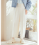 ハイウエストワイドパンツ