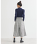 レーシーハイネックリブプルオーバー