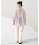 フロントリボンシアーチュニック