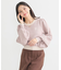 配色バックリボンプルオーバー