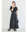 ダブルベルトデザインワイドパンツ