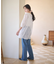 カットオフフレアデニムパンツ