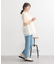 カットオフフレアデニムパンツ