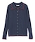 【WEB限定】バイカラートリムロングニットカーディガン