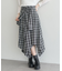 イレヘムチェックシャツスカート