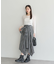 イレヘムチェックシャツスカート