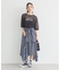 イレヘムチェックシャツスカート