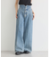 ハイウエストデニムパンツ