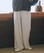 センターシームタックスウェットパンツ