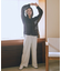 センターシームタックスウェットパンツ