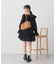 サイドリボンラッフルミニワンピース