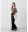 ベロアフレアパンツ