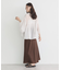 ストレッチサテンスカート