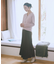 ストレッチサテンスカート