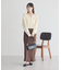 ストレッチサテンスカート