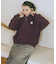 Champion×emaeハーフジップハートスウェット