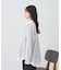 レイヤードストライプシャツ