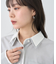 レイヤードストライプシャツ