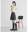 フリンジツイードビスチェ