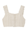 フリンジツイードビスチェ