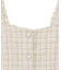 フリンジツイードビスチェ