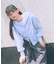 earth music&ecologyロゴZIPパーカー