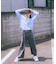 earth music&ecologyロゴZIPパーカー