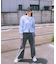 earth music&ecologyロゴZIPパーカー