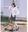 earth music&ecologyロゴZIPパーカー