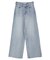 セルフカットワイドデニムパンツ