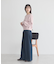 ショート丈ワンポイント刺繍オフショルスウェット