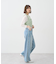 ワイドフリンジデニムパンツ