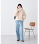 ワイドフリンジデニムパンツ