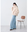 ワイドフリンジデニムパンツ