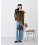 ワイドフリンジデニムパンツ