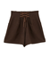 バックレースアップショートパンツ