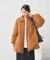 【WEB限定】ダブルステッチキルティングコート