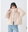 プードルファーショートブルゾン
